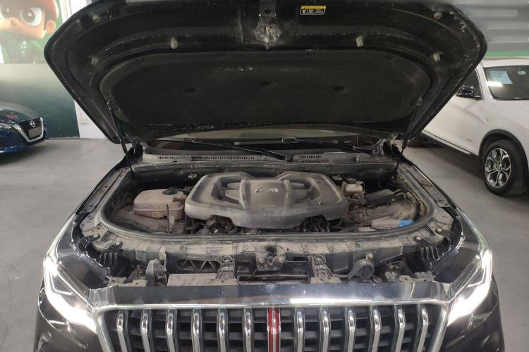 Used Hongqi HS7 2021 2.0T DCT Two-Wheel Drive Smart Connect Flagship Edition Engine Bay