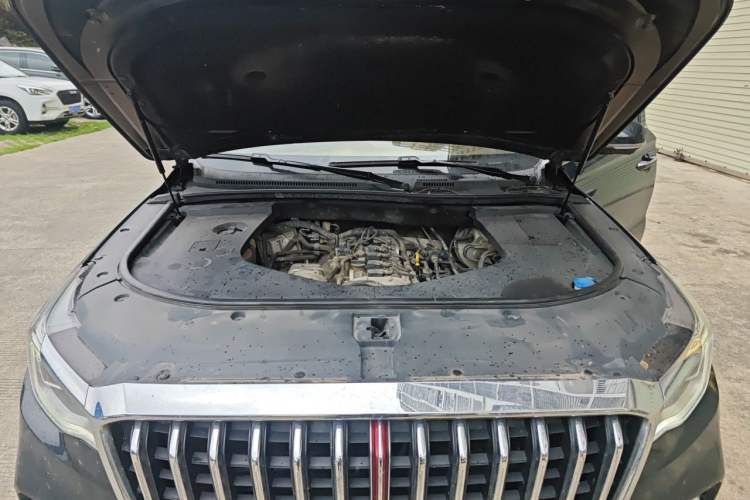 Used Hongqi HS7 2021 2.0T DCT Two-Wheel Drive Smart Connect Flagship Edition Engine Bay