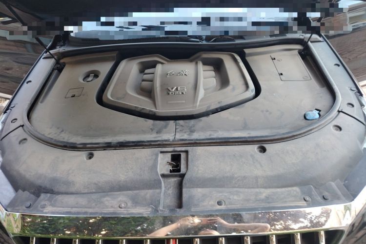 Used Hongqi HS7 2021 3.0T Automatic All-Wheel Drive Smart Connect Flagship Edition Engine Bay