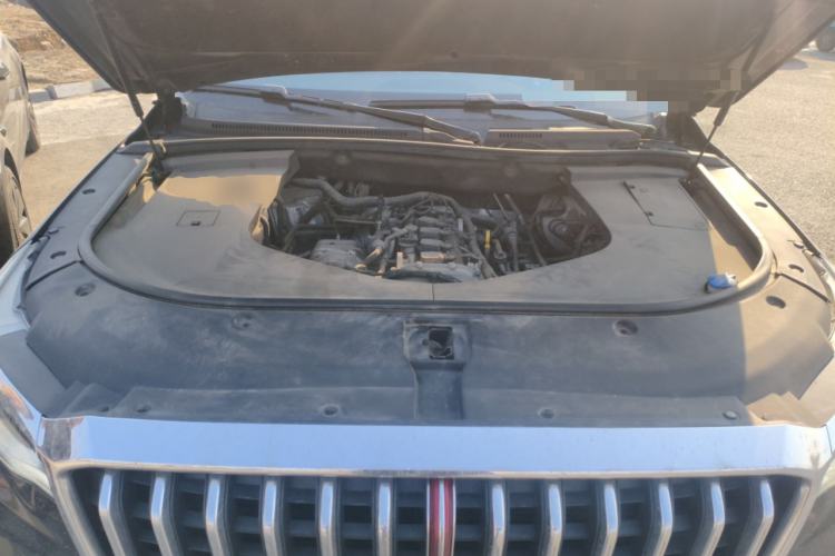 Used Hongqi HS7 2021 2.0T DCT Two-Wheel Drive Smart Connect Flagship Edition Engine Bay