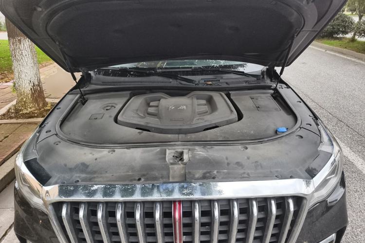 Used Hongqi HS7 2021 2.0T DCT Two-Wheel Drive Smart Connect Flagship Edition Engine Bay