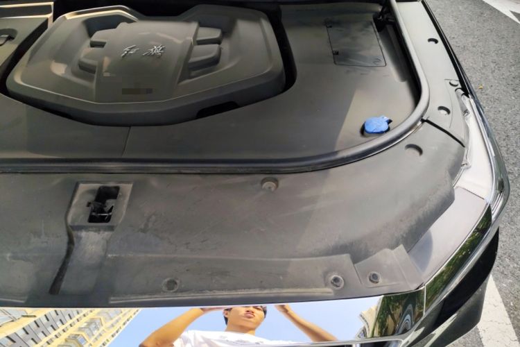 Used Hongqi HS7 2021 2.0T DCT Two-Wheel Drive Smart Connect Flagship Edition Engine Bay Left