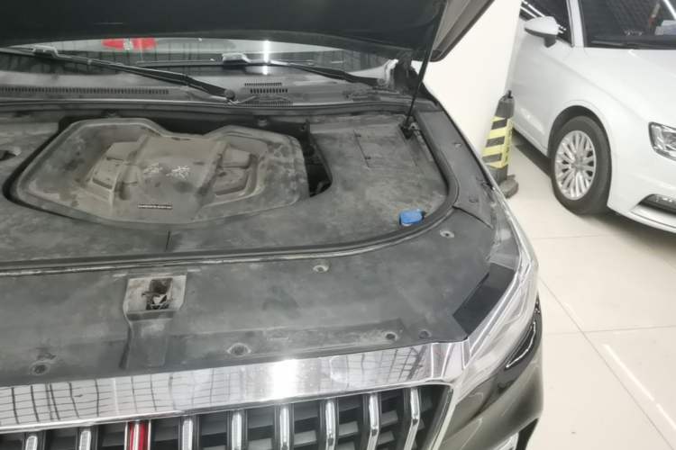 Used Hongqi HS7 2021 2.0T DCT Two-Wheel Drive Smart Connect Flagship Edition Engine Bay Left