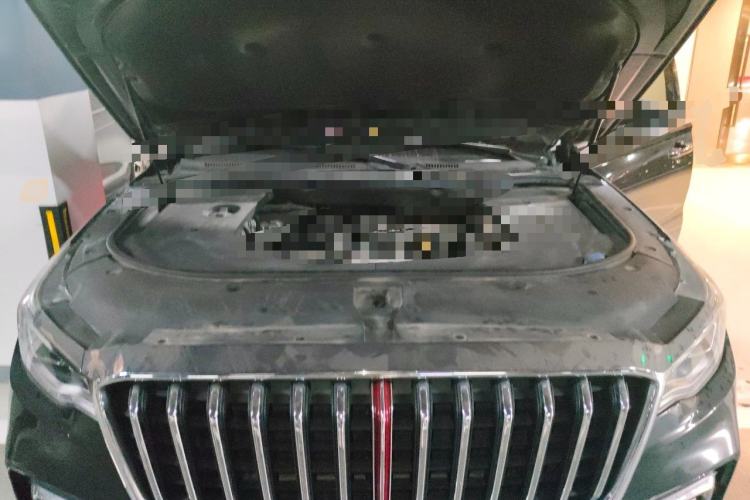 Used Hongqi HS7 2021 2.0T DCT Two-Wheel Drive Smart Connect Flagship Edition Engine Bay