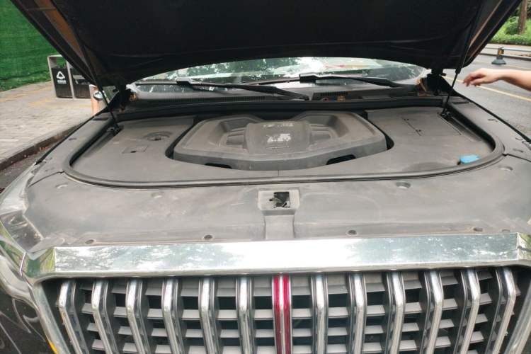 Used Hongqi HS7 2021 3.0T Automatic All-Wheel Drive Smart Connect Flagship Edition Engine Bay