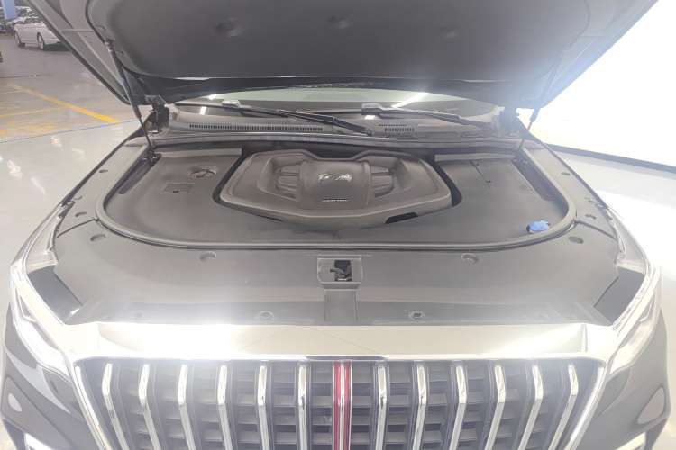 Used Hongqi HS7 2021 2.0T DCT Two-Wheel Drive Smart Connect Flagship Edition Engine Bay