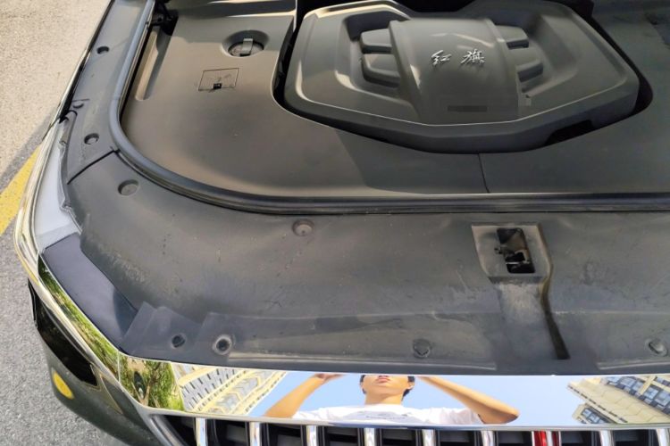 Used Hongqi HS7 2021 2.0T DCT Two-Wheel Drive Smart Connect Flagship Edition Engine Bay Right
