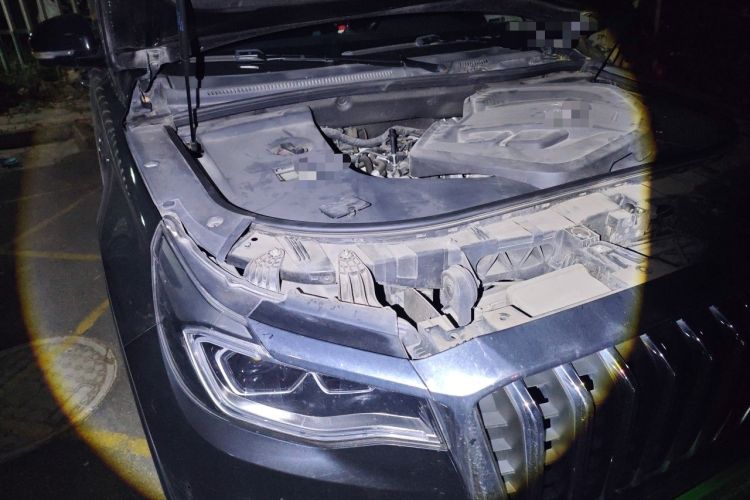 Used Hongqi HS7 2021 2.0T DCT Two-Wheel Drive Smart Connect Flagship Edition Engine Bay Right