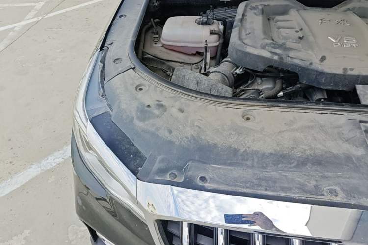 Used Hongqi HS7 2021 3.0T Automatic All-Wheel Drive Smart Connect Flagship Edition Engine Bay Right