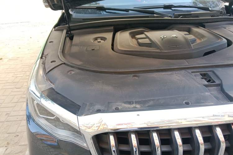Used Hongqi HS7 2021 2.0T DCT Two-Wheel Drive Smart Connect Flagship Edition Engine Bay Right
