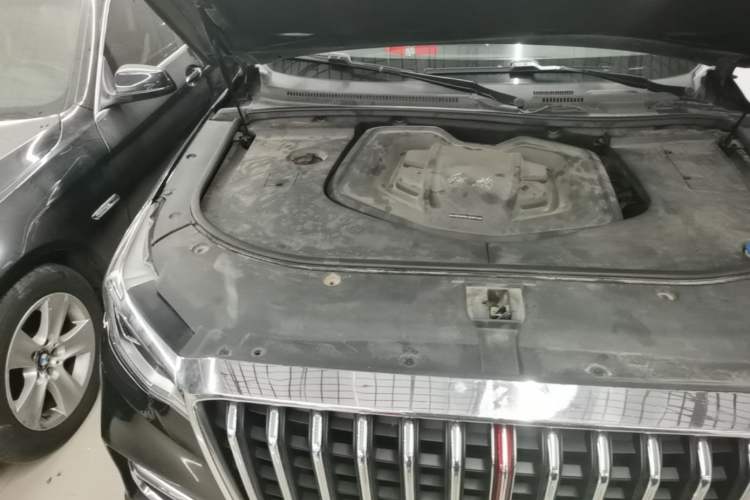 Used Hongqi HS7 2021 2.0T DCT Two-Wheel Drive Smart Connect Flagship Edition Engine Bay Right