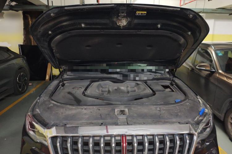 Used Hongqi HS7 2021 2.0T DCT Two-Wheel Drive Smart Connect Flagship Edition Engine Bay