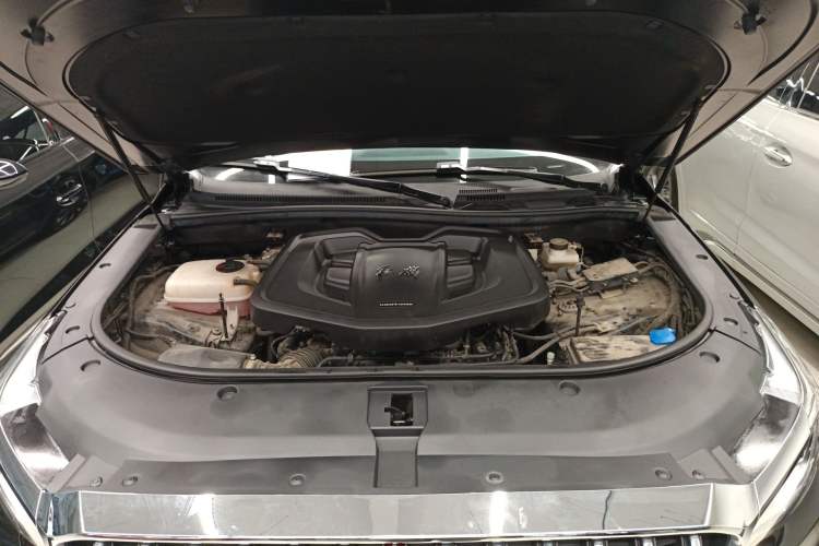 Used Hongqi HS7 2021 2.0T DCT Two-Wheel Drive Smart Connect Flagship Edition Engine Bay