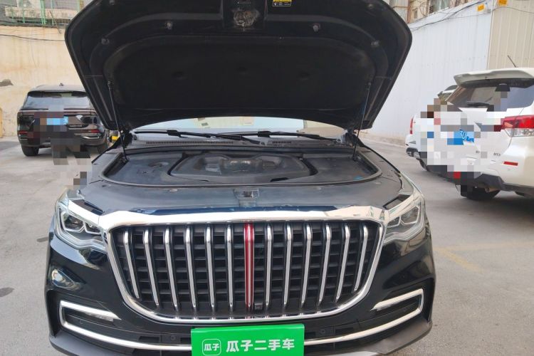 Used Hongqi HS7 2021 2.0T DCT Two-Wheel Drive Smart Connect Flagship Edition Engine Bay