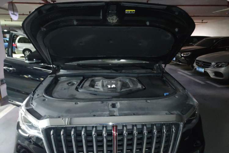 Used Hongqi HS7 2021 3.0T Automatic All-Wheel Drive Smart Connect Flagship Edition Engine Bay