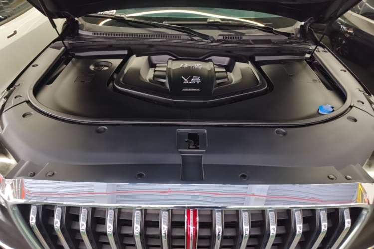Used Hongqi HS7 2021 3.0T Automatic All-Wheel Drive Smart Connect Flagship Edition Engine Bay