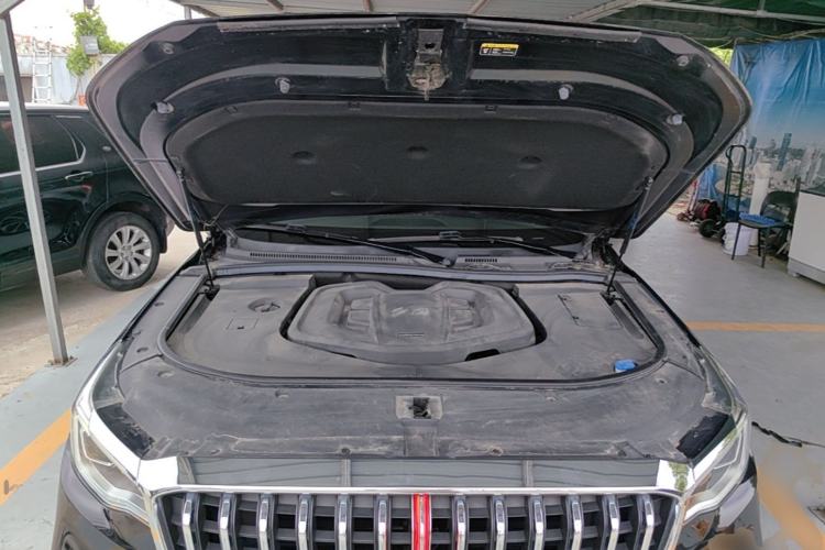 Used Hongqi HS7 2021 2.0T DCT Two-Wheel Drive Smart Connect Flagship Edition Engine Bay