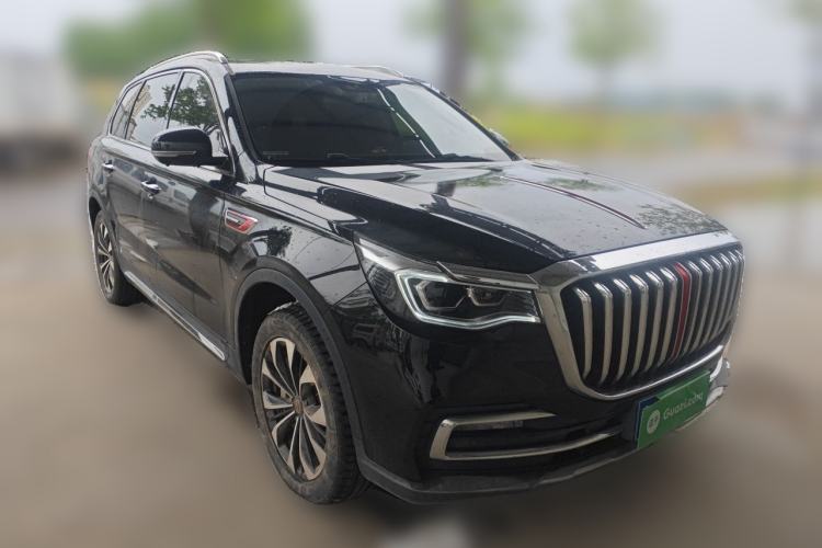 Used Hongqi HS7 2021 2.0T DCT Two-Wheel Drive Smart Connect Flagship Edition Front Right 45 Deg