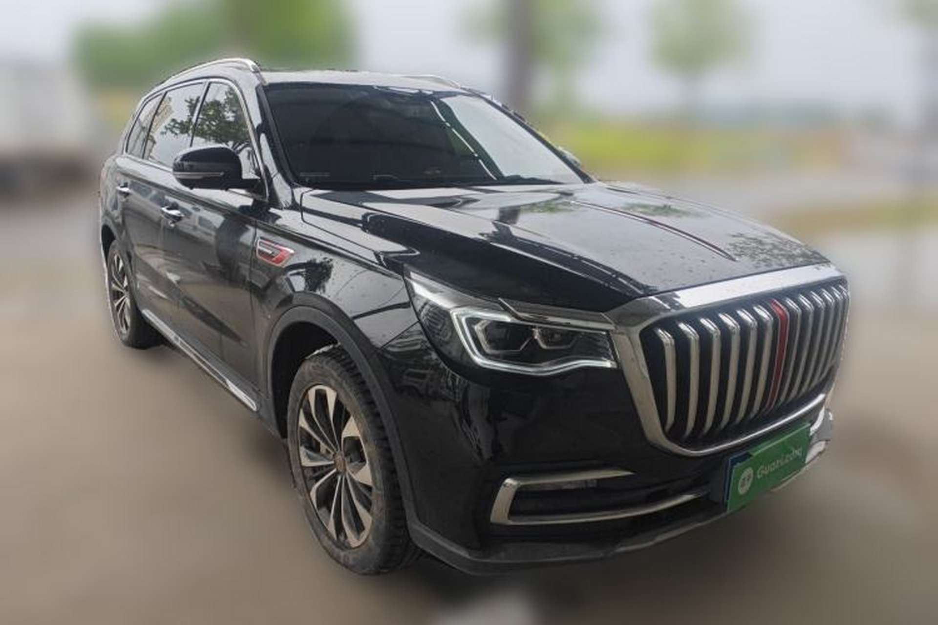 Used Hongqi HS7 2021 2.0T DCT Two-Wheel Drive Smart Connect Flagship Edition Front Right 45 Deg