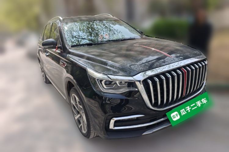 Used Hongqi HS7 2021 2.0T DCT Two-Wheel Drive Smart Connect Flagship Edition Front Right 45 Deg