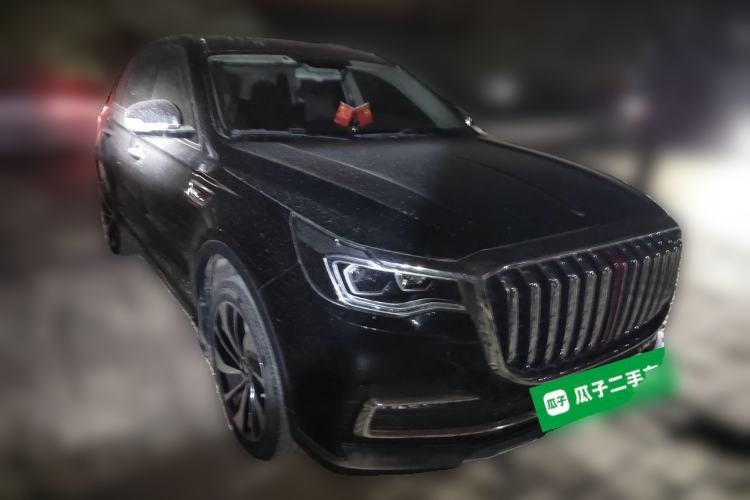 Used Hongqi HS7 2021 2.0T DCT Two-Wheel Drive Smart Connect Flagship Edition Front Right 45 Deg