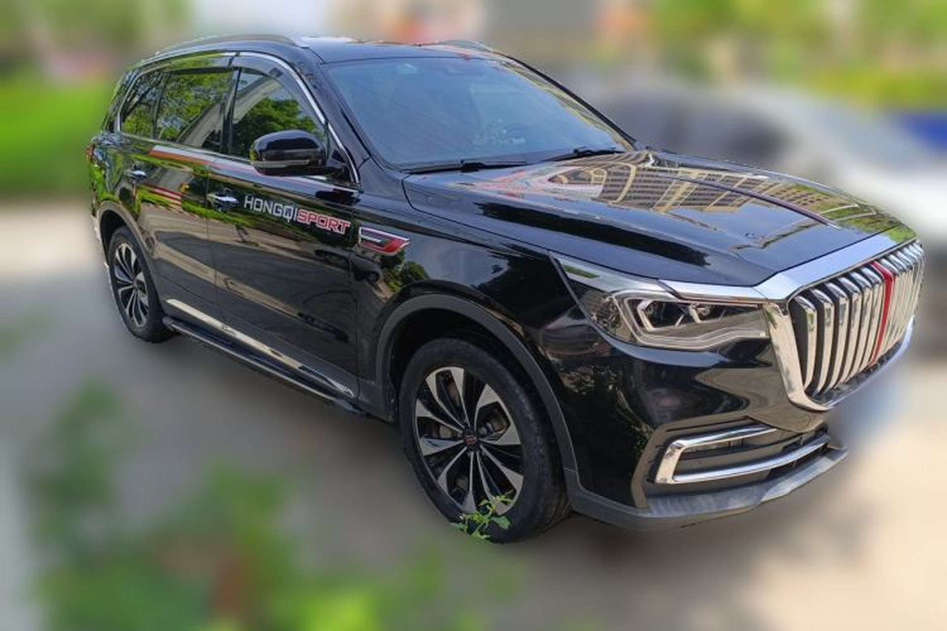 Used Hongqi HS7 2021 2.0T DCT Two-Wheel Drive Smart Connect Flagship Edition Front Right 45 Deg