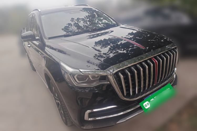 Used Hongqi HS7 2021 2.0T DCT Two-Wheel Drive Smart Connect Flagship Edition Front Right 45 Deg