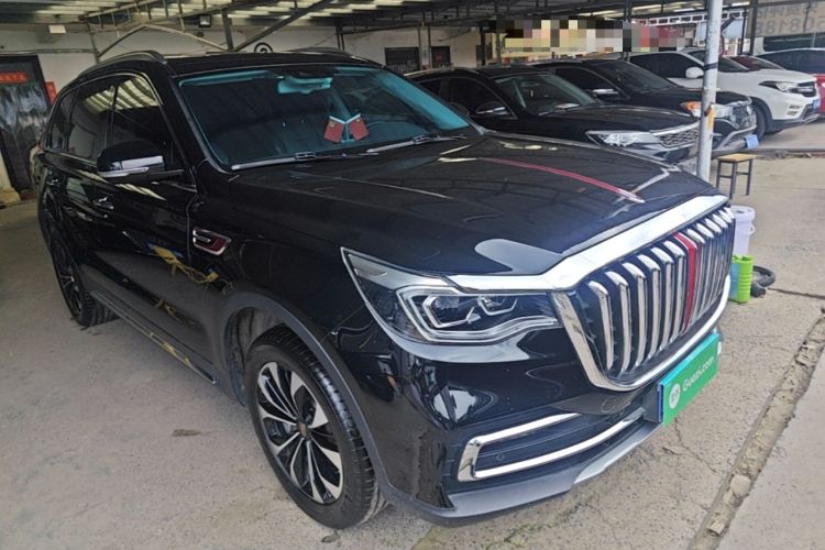Used Hongqi HS7 2021 3.0T Automatic All-Wheel Drive Smart Connect Flagship Edition Front Right 45 Deg