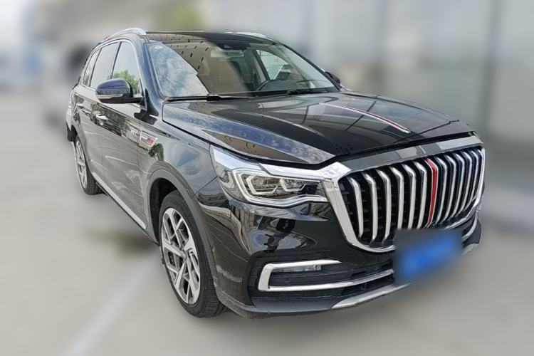 Used Hongqi HS7 2021 3.0T Automatic All-Wheel Drive Smart Connect Flagship Edition Front Right 45 Deg