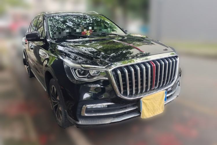 Used Hongqi HS7 2021 3.0T Automatic All-Wheel Drive Smart Connect Flagship Edition Front Right 45 Deg
