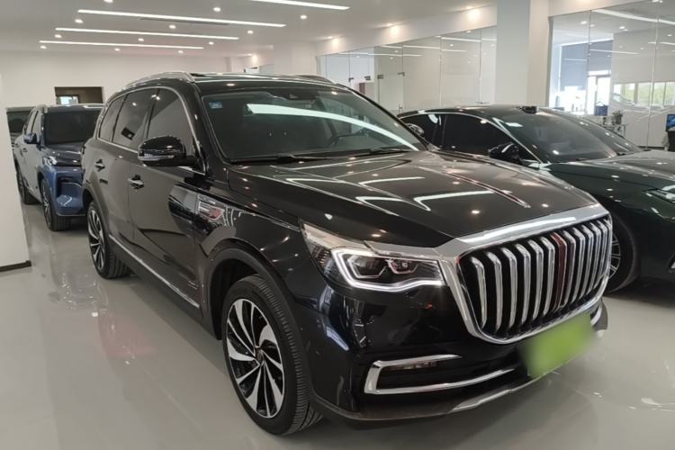 Used Hongqi HS7 2021 2.0T DCT Two-Wheel Drive Smart Connect Flagship Edition Front Right 45 Deg