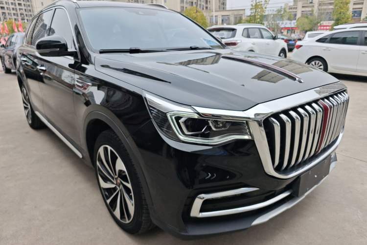 Used Hongqi HS7 2021 2.0T DCT Two-Wheel Drive Smart Connect Flagship Edition Front Right 45 Deg