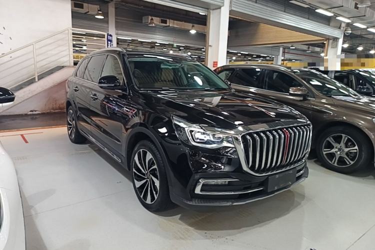 Used Hongqi HS7 2021 3.0T Automatic All-Wheel Drive Smart Connect Flagship Edition Front Right 45 Deg