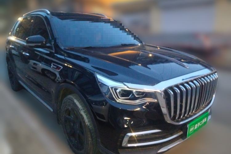 Used Hongqi HS7 2021 2.0T DCT Two-Wheel Drive Smart Connect Flagship Edition Front Right 45 Deg