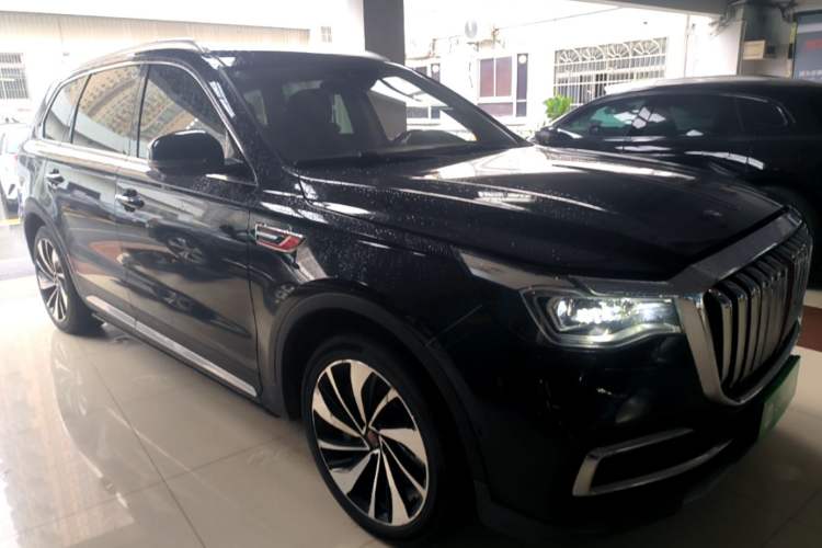 Used Hongqi HS7 2021 3.0T Automatic All-Wheel Drive Smart Connect Flagship Edition Front Right 45 Deg