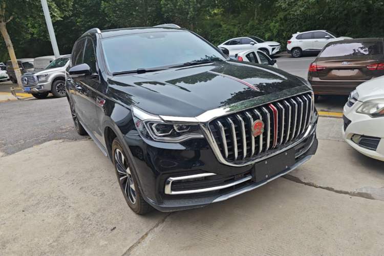 Used Hongqi HS7 2021 3.0T Automatic All-Wheel Drive Smart Connect Flagship Edition Front Right 45 Deg
