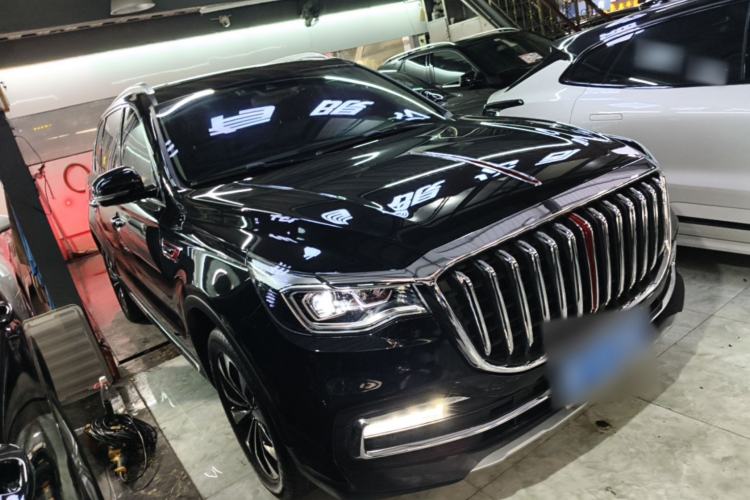 Used Hongqi HS7 2021 2.0T DCT Two-Wheel Drive Smart Connect Flagship Edition Front Right 45 Deg