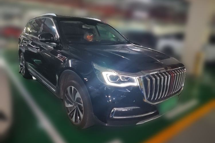 Used Hongqi HS7 2021 2.0T DCT Two-Wheel Drive Smart Connect Flagship Edition Front Right 45 Deg
