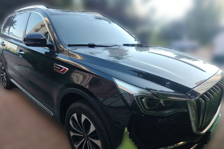 Used Hongqi HS7 2021 3.0T Automatic All-Wheel Drive Smart Connect Flagship Edition Front Right 45 Deg