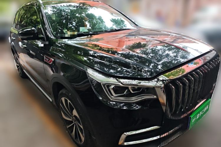 Used Hongqi HS7 2021 3.0T Automatic All-Wheel Drive Smart Connect Flagship Edition Front Right 45 Deg