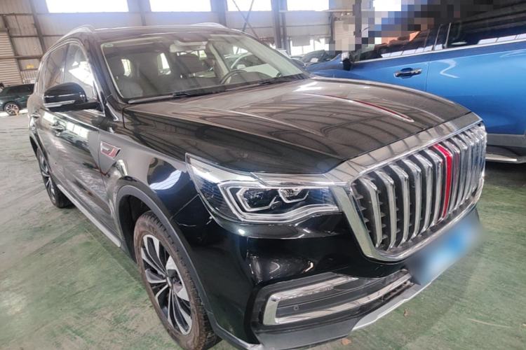 Used Hongqi HS7 2021 3.0T Automatic All-Wheel Drive Smart Connect Flagship Edition Front Right 45 Deg