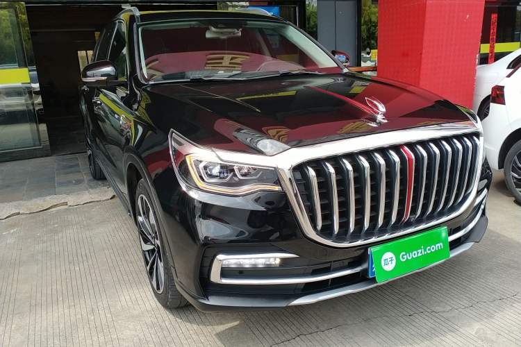 Used Hongqi HS7 2021 3.0T Automatic All-Wheel Drive Smart Connect Flagship Edition Front Right 45 Deg