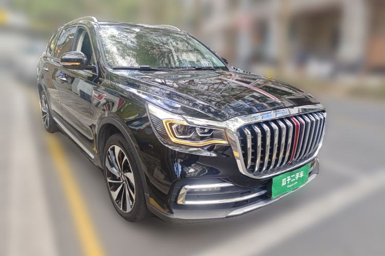 Used Hongqi HS7 2021 3.0T Automatic All-Wheel Drive Smart Connect Flagship Edition Front Right 45 Deg