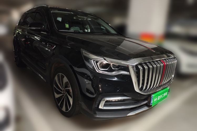 Used Hongqi HS7 2021 3.0T Automatic All-Wheel Drive Smart Connect Flagship Edition Front Right 45 Deg