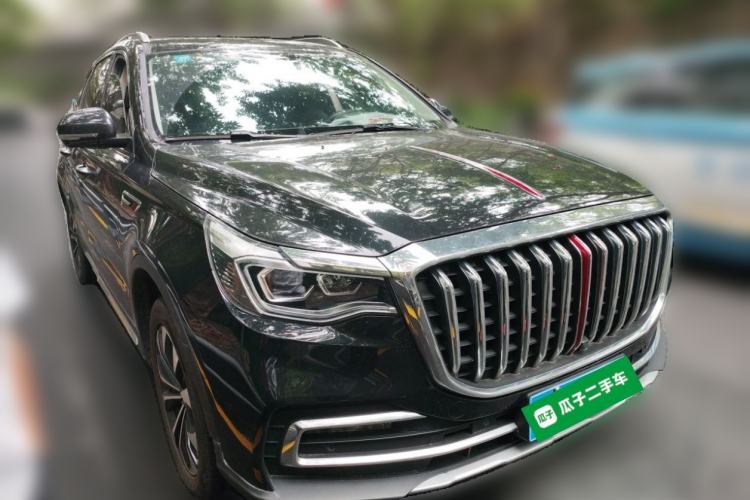 Used Hongqi HS7 2021 3.0T Automatic All-Wheel Drive Smart Connect Flagship Edition Front Right 45 Deg