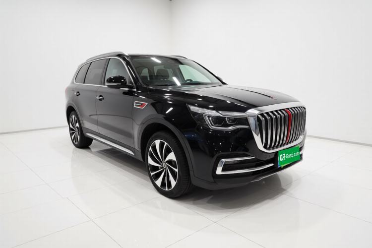 Used Hongqi HS7 2021 2.0T DCT Two-Wheel Drive Smart Connect Flagship Edition Front Right 45 Deg