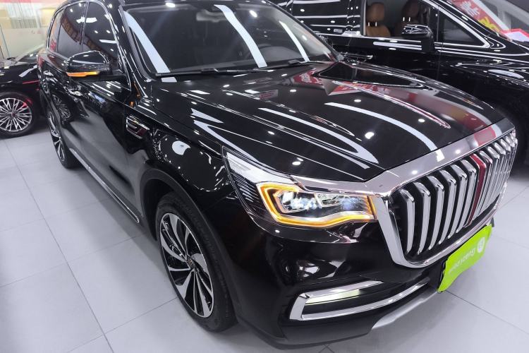Used Hongqi HS7 2021 3.0T Automatic All-Wheel Drive Smart Connect Flagship Edition Front Right 45 Deg