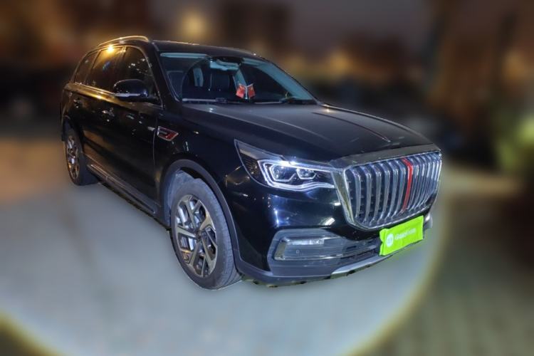 Used Hongqi HS7 2021 3.0T Automatic All-Wheel Drive Smart Connect Flagship Edition Front Right 45 Deg