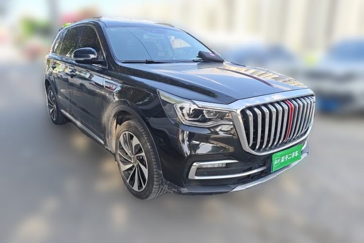 Used Hongqi HS7 2021 2.0T DCT Two-Wheel Drive Smart Connect Flagship Edition Front Right 45 Deg
