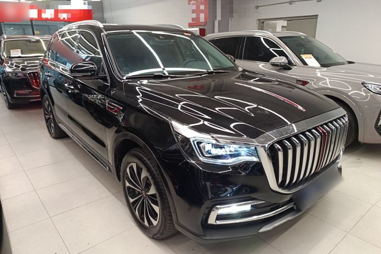 Used Hongqi HS7 2021 2.0T DCT Two-Wheel Drive Smart Connect Flagship Edition Front Right 45 Deg